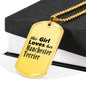 Manchester Terrier - 18k Gold Finished Luxury Dog Tag Necklace