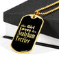 Sealyham Terrier v2 - 18k Gold Finished Luxury Dog Tag Necklace