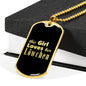 Löwchen v2 - 18k Gold Finished Luxury Dog Tag Necklace