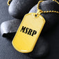 MSRP - Luxury Dog Tag Necklace