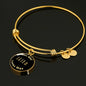 Akita v2 - 18k Gold Finished Bangle Bracelet