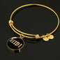 Heidi v02 - 18k Gold Finished Bangle Bracelet