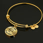 Black Mouth Cur - 18k Gold Finished Bangle Bracelet
