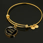 Swedish Vallhund v2 - 18k Gold Finished Bangle Bracelet