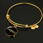 Florence v02 - 18k Gold Finished Bangle Bracelet