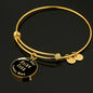 Maine Coon - 18k Gold Finished Bangle Bracelet