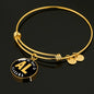 Heart In Alabama - 18k Gold Finished Bangle Bracelet