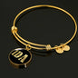 Ida v02 - 18k Gold Finished Bangle Bracelet