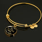 Petit Basset Griffon Vendeen v2 - 18k Gold Finished Bangle Bracelet