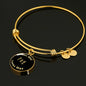 Pug - 18k Gold Finished Bangle Bracelet
