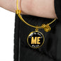 Heart In Maine - 18k Gold Finished Bangle Bracelet