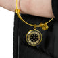Berehynia - 18k Gold Finished Bangle Bracelet