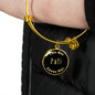 Puli v2 - 18k Gold Finished Bangle Bracelet