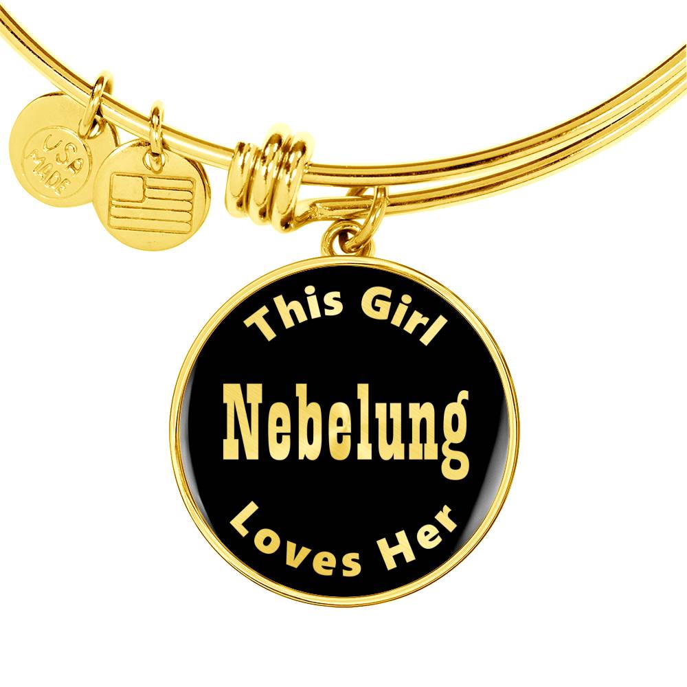 Nebelung v2 - 18k Gold Finished Bangle Bracelet