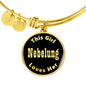 Nebelung v2 - 18k Gold Finished Bangle Bracelet