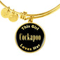 Cockapoo v2 - 18k Gold Finished Bangle Bracelet