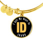 Heart In Idaho - 18k Gold Finished Bangle Bracelet