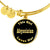 Abyssinian - 18k Gold Finished Bangle Bracelet