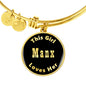 Manx v2 - 18k Gold Finished Bangle Bracelet