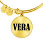 Vera v01 - 18k Gold Finished Bangle Bracelet