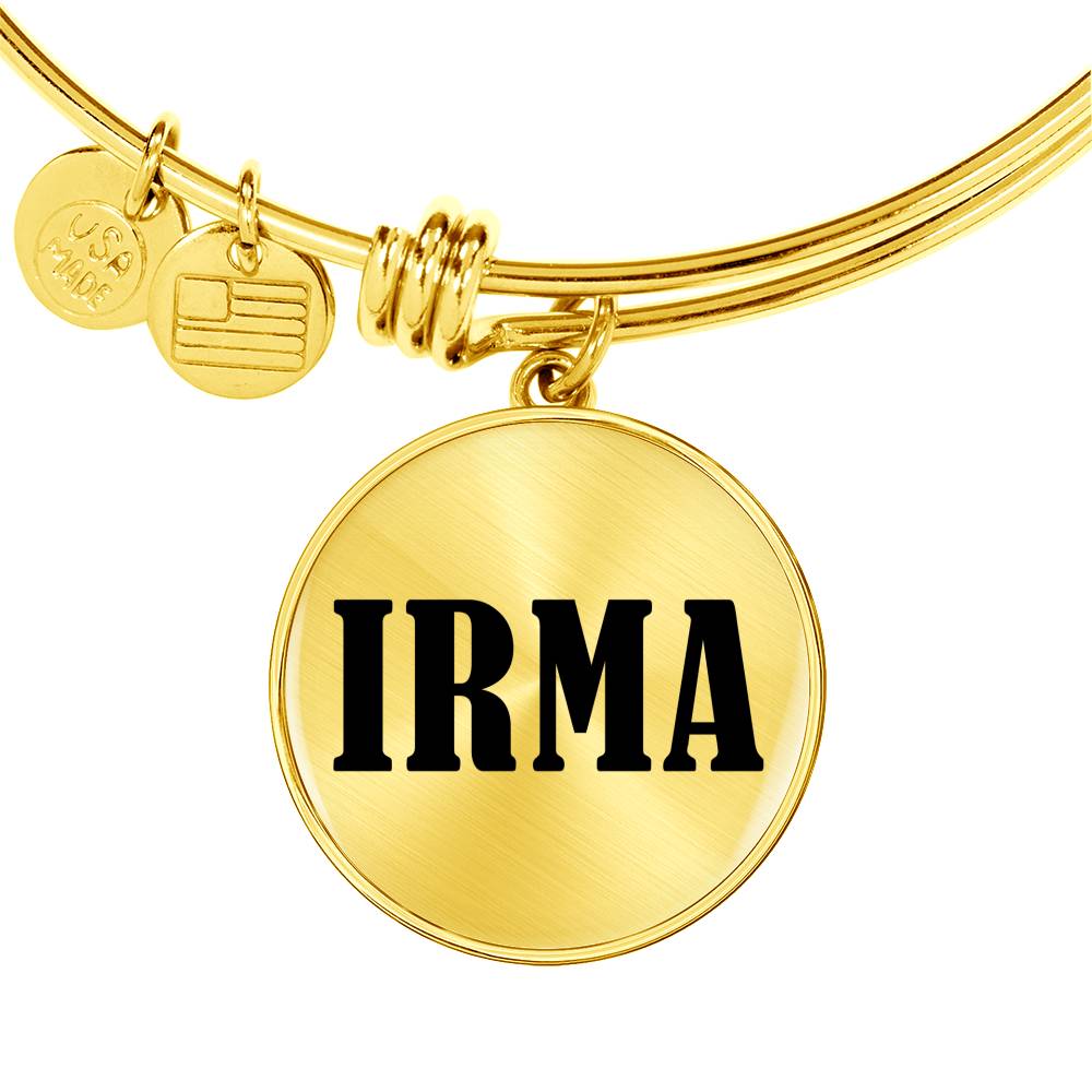 Irma v01 - 18k Gold Finished Bangle Bracelet