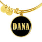 Dana v02 - 18k Gold Finished Bangle Bracelet