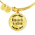 Brussels Griffon - 18k Gold Finished Bangle Bracelet