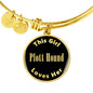 Plott Hound v2 - 18k Gold Finished Bangle Bracelet