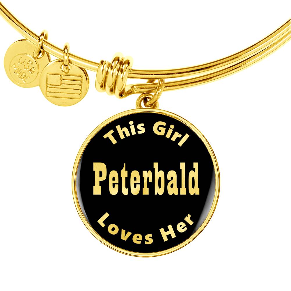 Peterbald v2 - 18k Gold Finished Bangle Bracelet