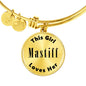 Mastiff v2 - 18k Gold Finished Bangle Bracelet
