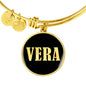 Vera v02 - 18k Gold Finished Bangle Bracelet