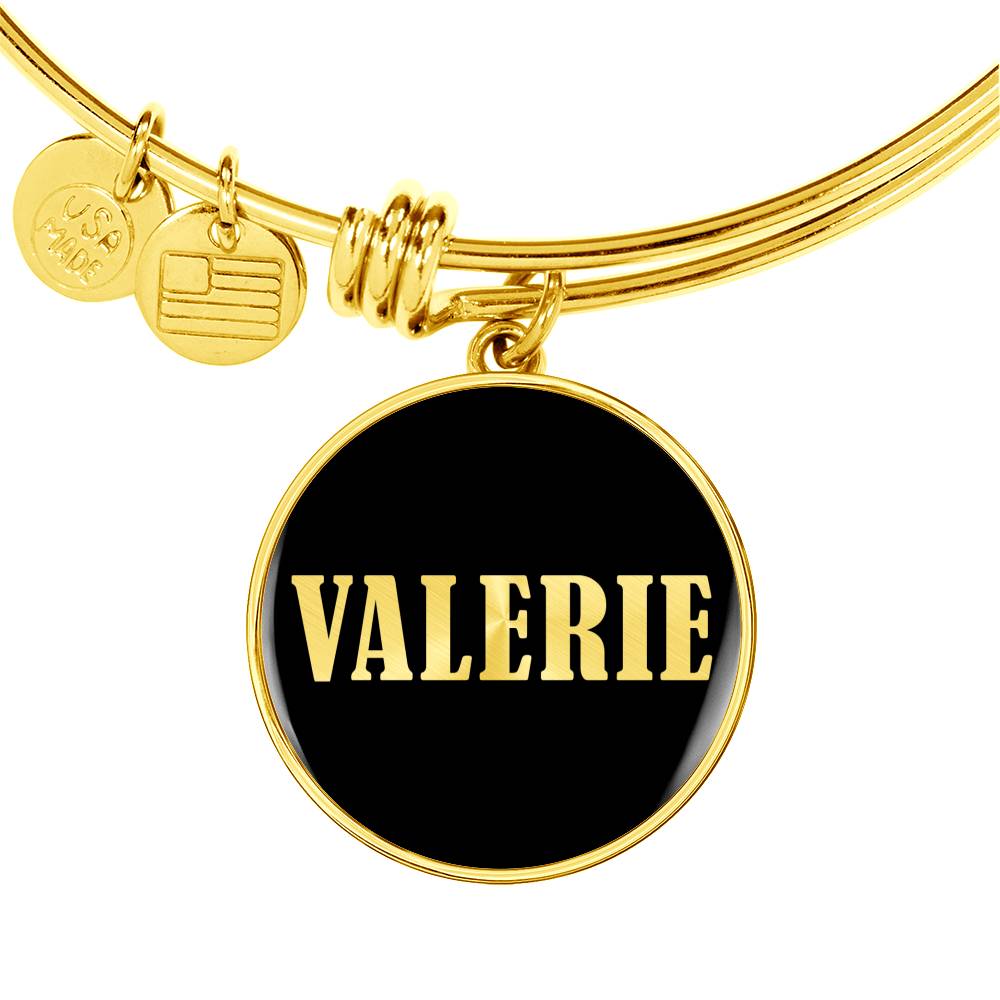 Valerie v02 - 18k Gold Finished Bangle Bracelet