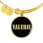 Valerie v02 - 18k Gold Finished Bangle Bracelet