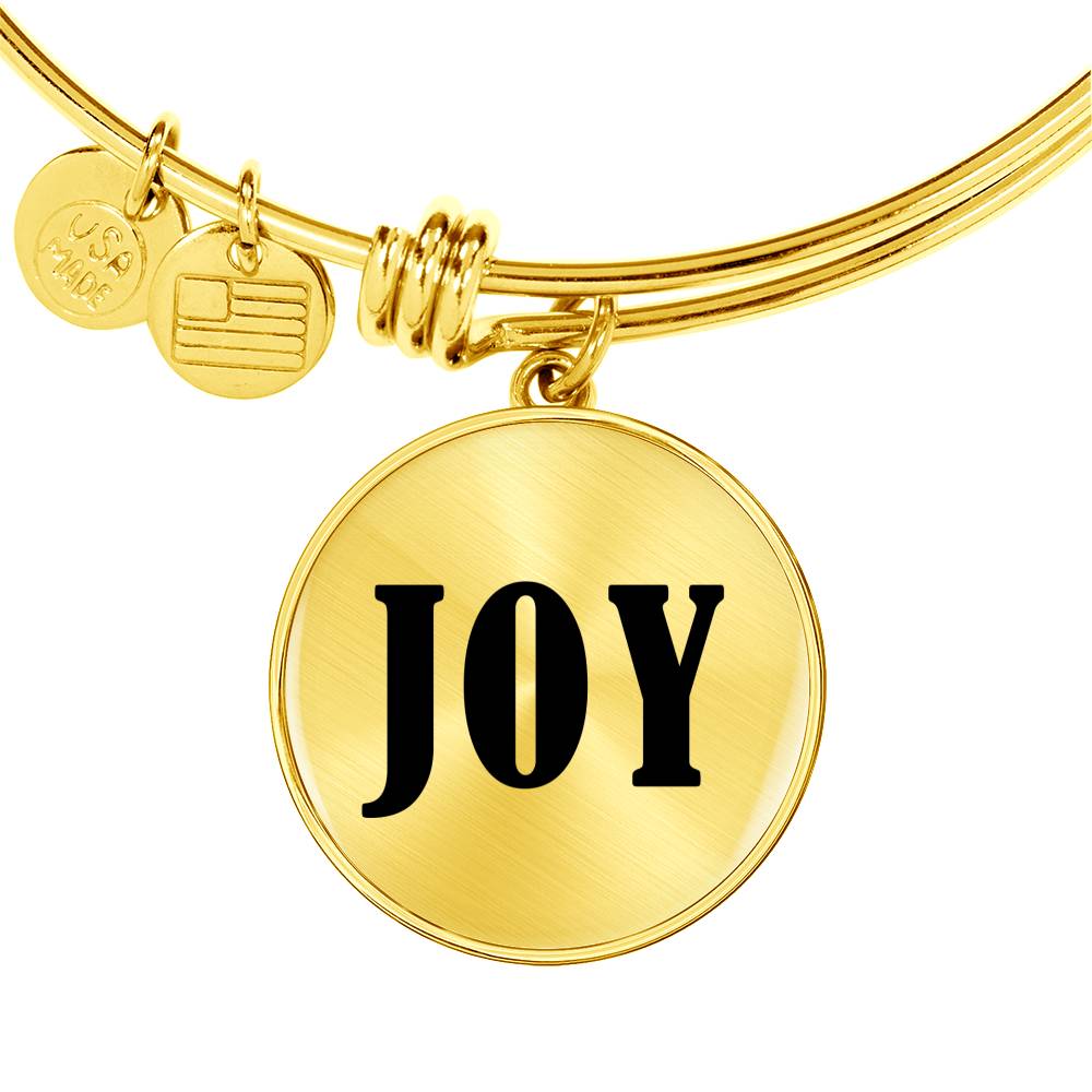 Joy v01 - 18k Gold Finished Bangle Bracelet