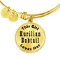 Kurilian Bobtail - 18k Gold Finished Bangle Bracelet