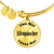 Affenpinscher - 18k Gold Finished Bangle Bracelet