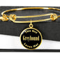 Greyhound v2 - 18k Gold Finished Bangle Bracelet