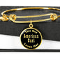 American Curl v2 - 18k Gold Finished Bangle Bracelet