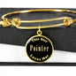 Pointer v2 - 18k Gold Finished Bangle Bracelet