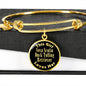 Nova Scotia Duck Tolling Retriever v2 - 18k Gold Finished Bangle Bracelet