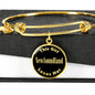 Newfoundland v2 - 18k Gold Finished Bangle Bracelet