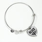 Alice v01 - Heart Pendant Bangle Bracelet