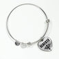 Alberta v01 - Heart Pendant Bangle Bracelet
