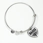 Agnes v01 - Heart Pendant Bangle Bracelet