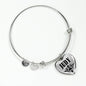 Judy v01 - Heart Pendant Bangle Bracelet