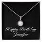 Happy Birthday Jennifer v2 - Eternal Hope Necklace