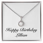 Happy Birthday Lillian - Eternal Hope Necklace