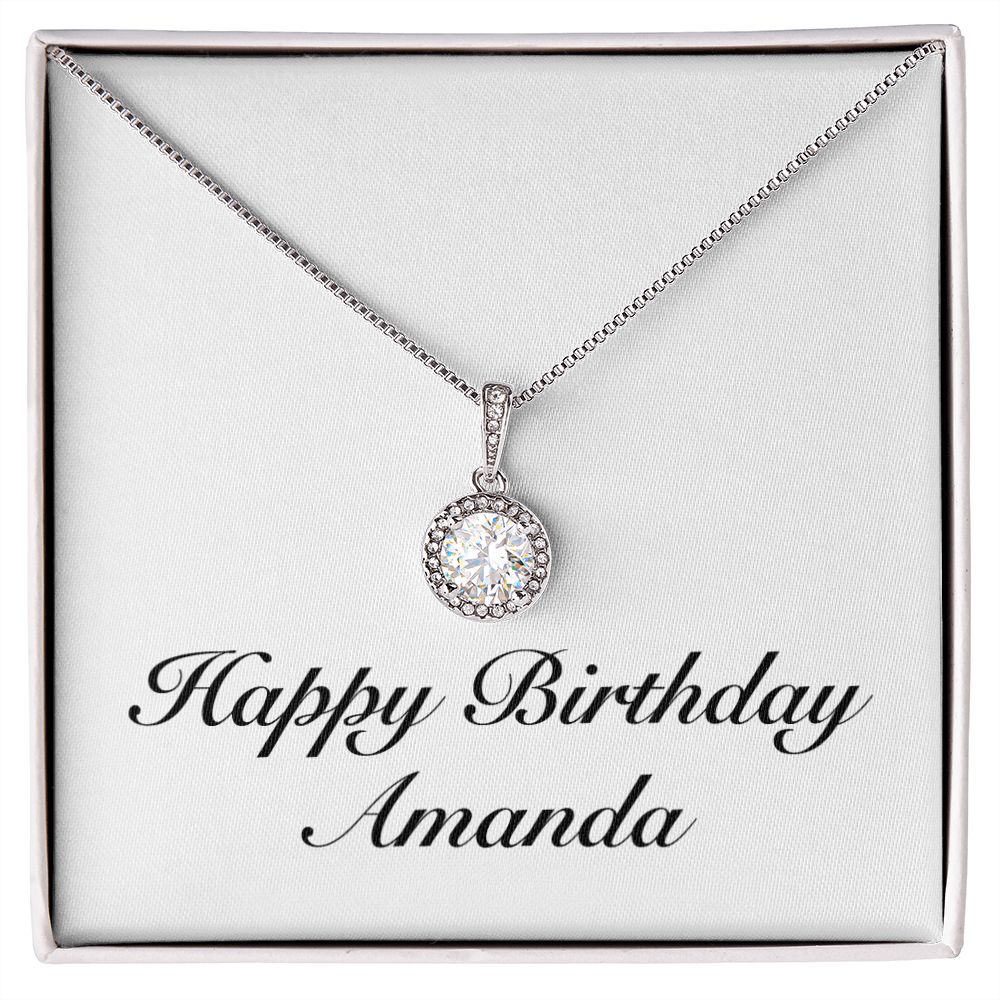 Happy Birthday Amanda - Eternal Hope Necklace