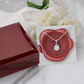 Celebrating 25 Years Anniversary - Eternal Hope Necklace With Mahogany Style Luxury Box