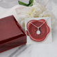 Celebrating 34 Years Anniversary - Eternal Hope Necklace With Mahogany Style Luxury Box